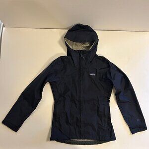 Patagonia Women's Torrentshell Rain Jacket Size XXS Navy
